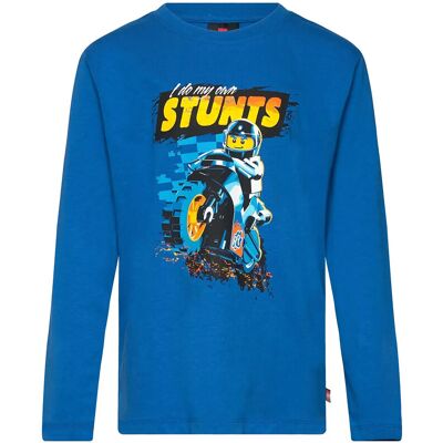 Lego Lwtaffy 615 - T-Shirt L/S 152 Blue 152 Lego Lwtaffy 615 - T-Shirt L/S 152 Blue 152