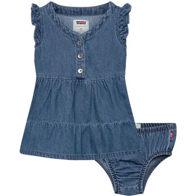 Levi's ® Flutter Sleeve Dress 86 Blue 86 Levi's ® Flutter Sleeve Dress 86 Blue 86