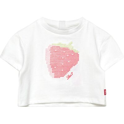 Levi's ® Strawberry Flared Top 62 White 62 Levi's ® Strawberry Flared Top 62 White 62