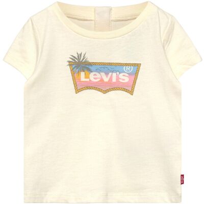Levi's Lvg Ombre Batwing Ss Tee 98 Cream 98 Levi's Lvg Ombre Batwing Ss Tee 98 Cream 98