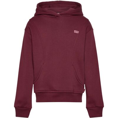 Levi's ® Batwing Patch Thumbhole Pullover Hoodie 104 Red 104 Levi's ® Batwing Patch Thumbhole Pullover Hoodie 104 Red 104