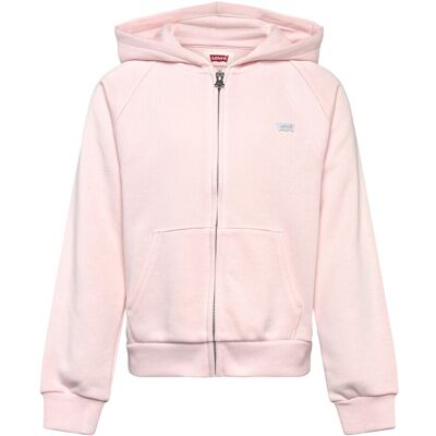 Levi's ® Ribbed Raglan Full Zip Hoodie 104 Pink 104 Levi's ® Ribbed Raglan Full Zip Hoodie 104 Pink 104