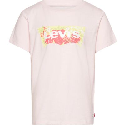 Levi's ® Strawberry Batwing Tee 128 Pink 128 Levi's ® Strawberry Batwing Tee 128 Pink 128