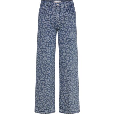 Levi's Lvg Jacquard High Rise Baggy 152 CM Blue 152 CM Levi's Lvg Jacquard High Rise Baggy 152 CM Blue 152 CM
