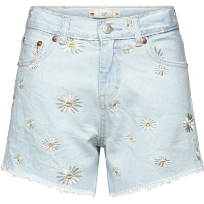 Levi's ® Daisy Denim A-Line Shorts 158 Blue 158 Levi's ® Daisy Denim A-Line Shorts 158 Blue 158