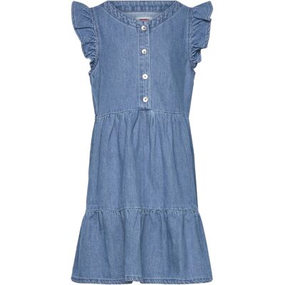 Levi's ® Flutter Sleeve Dress 152 Blue 152 Levi's ® Flutter Sleeve Dress 152 Blue 152