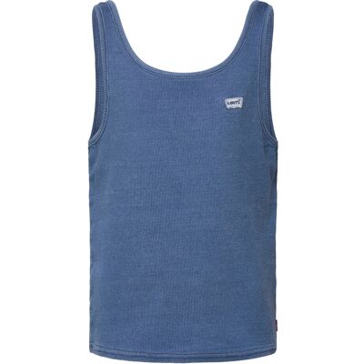 Levi's ® Meet And Greet Indigo Ribbed Tank Top 140 Blue 140 Levi's ® Meet And Greet Indigo Ribbed Tank Top 140 Blue 140