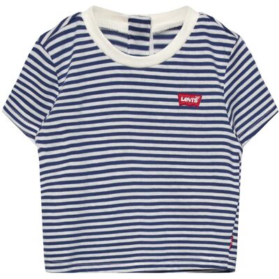 Levi's ® Striped Mini Batwing Tee 98 Blue 98 Levi's ® Striped Mini Batwing Tee 98 Blue 98