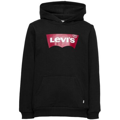 Levi's ® Screenprint Batwing Pullover Hoodie 98 Black 98 Levi's ® Screenprint Batwing Pullover Hoodie 98 Black 98