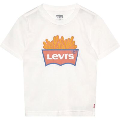 Levi's ® French Fry Batwing Tee 128 White 128 Levi's ® French Fry Batwing Tee 128 White 128