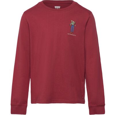 Levi's ® Saddle Man Long Sleeve Tee 116 Red 116 Levi's ® Saddle Man Long Sleeve Tee 116 Red 116
