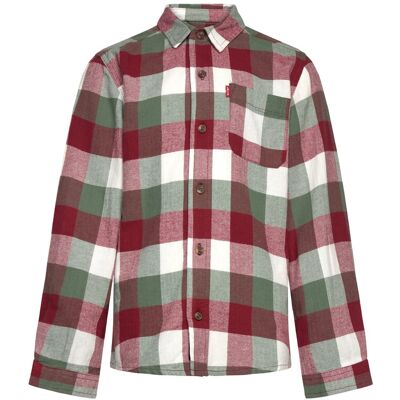 Levi's ® Buffalo Checkered Flanner Shirt 104 Red 104 Levi's ® Buffalo Checkered Flanner Shirt 104 Red 104