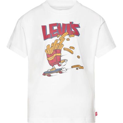 Levi's ® Fries On The Loose Tee 110 White 110 Levi's ® Fries On The Loose Tee 110 White 110