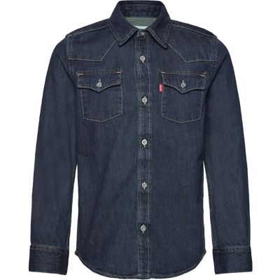 Levi's Lw-L/S Woven Top 164 Navy 164 Levi's Lw-L/S Woven Top 164 Navy 164