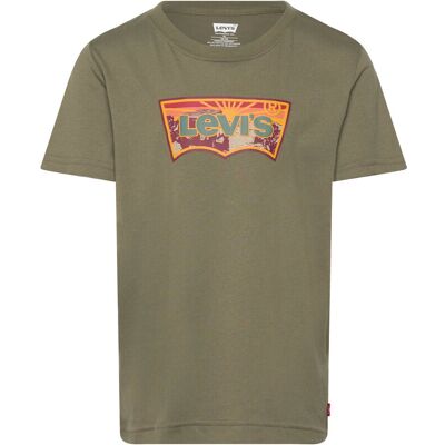 Levi's ® Sunrise Desert Batwing Tee 140 Green 140 Levi's ® Sunrise Desert Batwing Tee 140 Green 140
