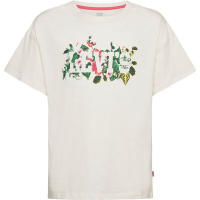 Levi's Oversized Tropical Tee 116 White 116 Levi's Oversized Tropical Tee 116 White 116