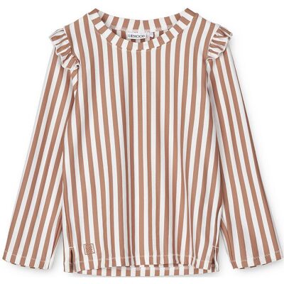 Liewood Tenley Printed Swim Tee 56 Brown 56 Liewood Tenley Printed Swim Tee 56 Brown 56