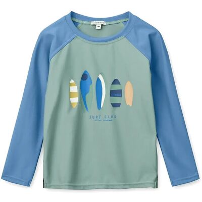 Liewood Noah Placement Longsleeve Swim Tee 128 Green 128 Liewood Noah Placement Longsleeve Swim Tee 128 Green 128