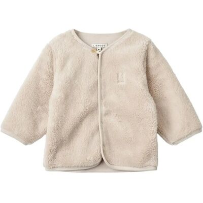 Liewood Benoit Baby Pile Jacket 74 Cream 74 Liewood Benoit Baby Pile Jacket 74 Cream 74