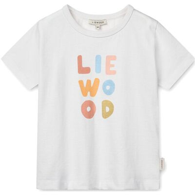 Liewood Apia Placement Shortsleeve T-Shirt 92 White 92 Liewood Apia Placement Shortsleeve T-Shirt 92 White 92