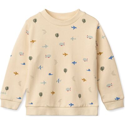 Liewood Thora Printed Sweatshirt 56 Beige 56 Liewood Thora Printed Sweatshirt 56 Beige 56