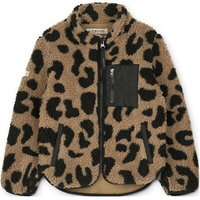 Liewood Nolan Pile Jacket 116 Brown 116 Liewood Nolan Pile Jacket 116 Brown 116