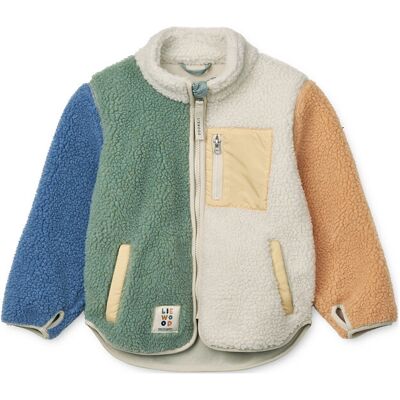 Liewood Nolan Pile Jacket 116 Cream 116 Liewood Nolan Pile Jacket 116 Cream 116