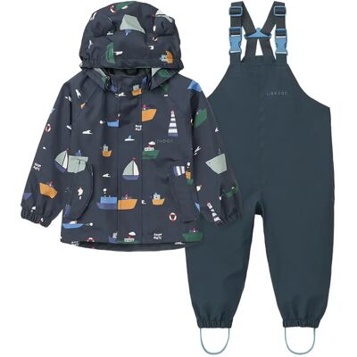 Liewood Manu Rainwear Set 80 Navy 80 Liewood Manu Rainwear Set 80 Navy 80