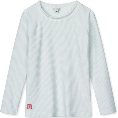 Liewood Noah Seersucker Longsleeve Swim Tee 74 Blue 74 Liewood Noah Seersucker Longsleeve Swim Tee 74 Blue 74