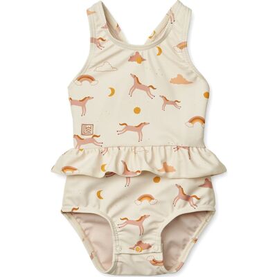 Liewood Amina Baby Printed Swimsuit 56 Beige 56 Liewood Amina Baby Printed Swimsuit 56 Beige 56