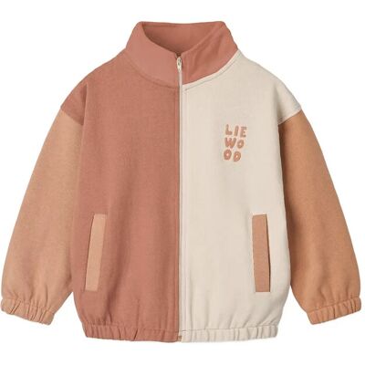 Liewood Cassius Zip-Up Sweatshirt 98/104 Orange 98/104 Liewood Cassius Zip-Up Sweatshirt 98/104 Orange 98/104