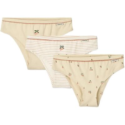 Liewood Aylin Briefs 3-Pack 86/92 Beige 86/92 Liewood Aylin Briefs 3-Pack 86/92 Beige 86/92
