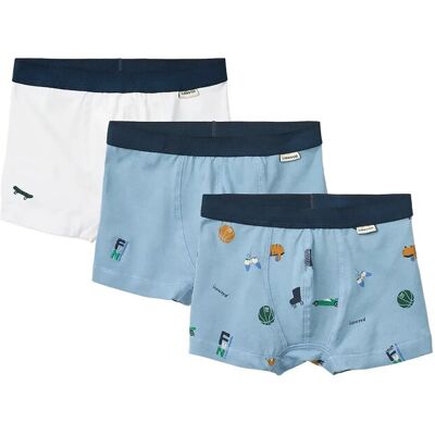 Liewood Marvin Boxers 3-Pack 122/128 Navy 122/128 Liewood Marvin Boxers 3-Pack 122/128 Navy 122/128