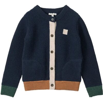 Liewood Tiago Knit Cardigan 86/92 Blue 86/92 Liewood Tiago Knit Cardigan 86/92 Blue 86/92