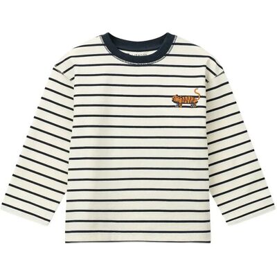 Liewood Tyler Stripe Ls T-Shirt 134/140 Cream 134/140 Liewood Tyler Stripe Ls T-Shirt 134/140 Cream 134/140