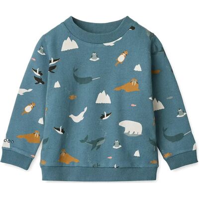 Liewood Thora Printed Sweatshirt 62/68 Blue 62/68 Liewood Thora Printed Sweatshirt 62/68 Blue 62/68