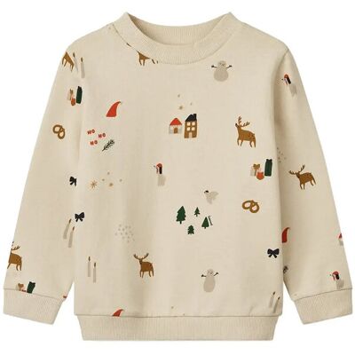 Liewood Thora Printed Sweatshirt 50/56 Cream 50/56 Liewood Thora Printed Sweatshirt 50/56 Cream 50/56