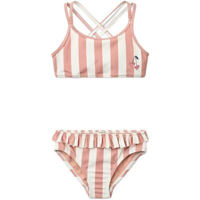 Liewood Belle Stripe Bikini 116 Pink 116 Liewood Belle Stripe Bikini 116 Pink 116