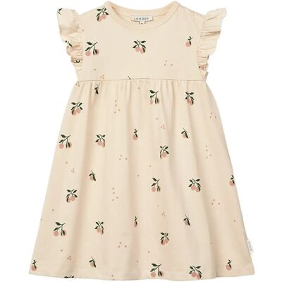 Liewood Neveah Printed Dress 110/116 Cream 110/116 Liewood Neveah Printed Dress 110/116 Cream 110/116