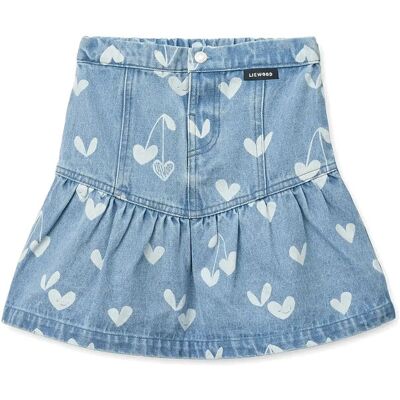 Liewood Dayla Printed Denim Skirt 86 Blue 86 Liewood Dayla Printed Denim Skirt 86 Blue 86