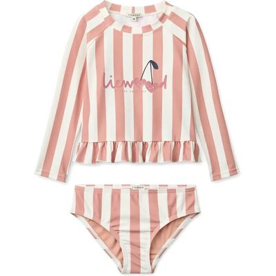 Liewood Dagny Stripe Swim Set 122 Pink 122 Liewood Dagny Stripe Swim Set 122 Pink 122