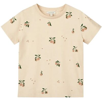 Liewood Apia Printed Shortsleeve T-Shirt 122/128 Cream 122/128 Liewood Apia Printed Shortsleeve T-Shirt 122/128 Cream 122/128