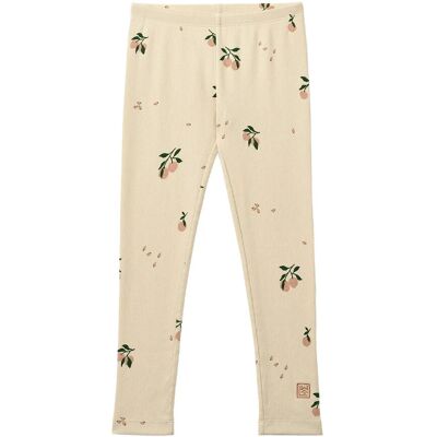 Liewood Marien Printed Rib Leggings 86/92 Cream 86/92 Liewood Marien Printed Rib Leggings 86/92 Cream 86/92