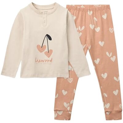 Liewood Wilhelm Printed Pyjamas Set 134/140 Pink 134/140 Liewood Wilhelm Printed Pyjamas Set 134/140 Pink 134/140