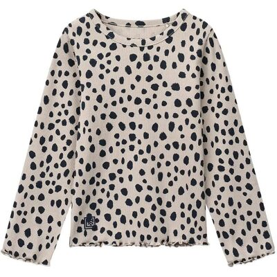 Liewood Nieve Printed Longsleeve Rib T-Shirt 134/140 Patterned 134/140 Liewood Nieve Printed Longsleeve Rib T-Shirt 134/140 Patterned 134/140
