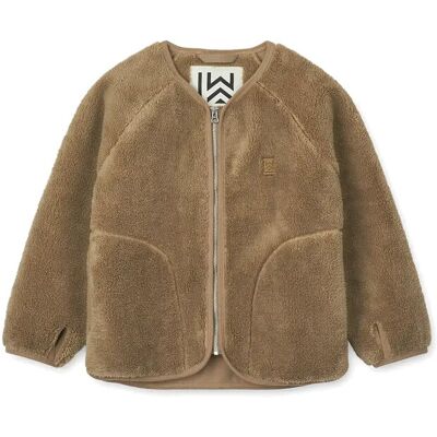 Liewood Calina Pile Jacket 122 Brown 122 Liewood Calina Pile Jacket 122 Brown 122