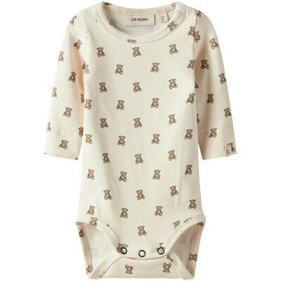 Lil'Atelier Nbngayo Elo Ls Slim Body Lil Noos 86 Cream 86 Lil'Atelier Nbngayo Elo Ls Slim Body Lil Noos 86 Cream 86