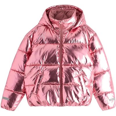 Lindex Vatteret Jakke 164 Pink 164 Lindex Vatteret Jakke 164 Pink 164