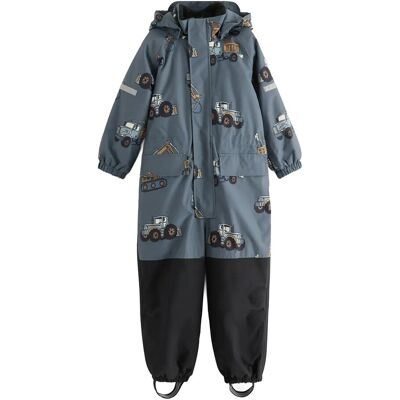 Lindex Padded Waterproof Snowsuit 128 Blue 128 Lindex Padded Waterproof Snowsuit 128 Blue 128
