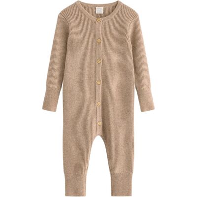 Lindex Onesie Knitted Wool 86 Beige 86 Lindex Onesie Knitted Wool 86 Beige 86